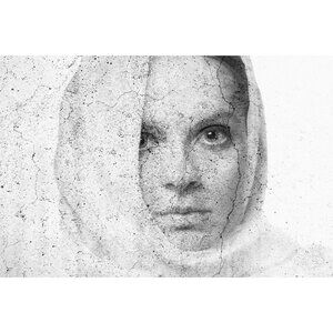 Time Marches On - 4x6" - Artistic Portrait Photography - Black and White